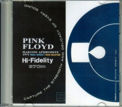Pink Floyd ピンク・フロイド/Kanagawa,Japan 1971 Raw Master