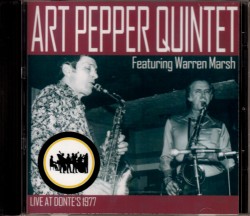 Art Pepper,Warren Marsh アート・ペッパー/California,USA 1977