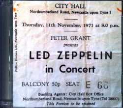 Led Zeppelin レッド・ツェッペリン/UK 11.11.1971