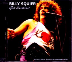 Billy Squier ビリー・スクワイヤー/MA,USA 1983