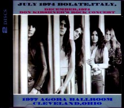 UFO,Michael Schenker マイケル・シェンカー/Italy 1974 & more