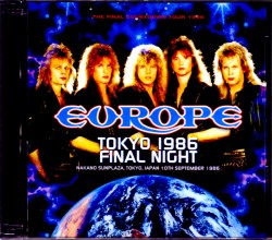Europe ヨーロッパ/Tokyo,Japan 1986