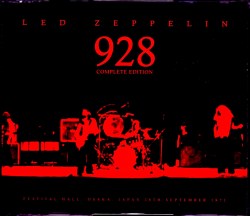 Led Zeppelin レッド・ツェッペリン/Osaka,Japan 9.28.1971 Complete Edition