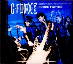 G-Force,Gary Moore ゲイリー・ムーア/London,UK 1980