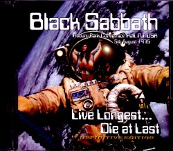 Black Sabbath ブラック・サバス/NJ,USA 1975 Upgrade