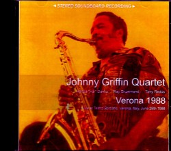 Johnny Griffin Quartet ジョニー・グリフィン/Italy 1988