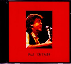 Paul McCartney ポール・マッカートニー/NY,USA 1989