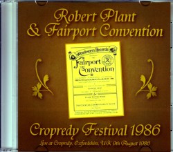 Robert Plant,Fairport Convention ロバート・プラント/UK 1986