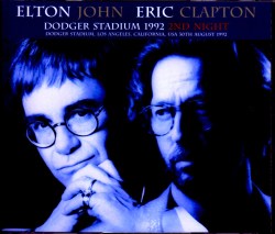 Elton John,Eric Clapton エルトン・ジョン エリック・クラプトン/CA,USA 8.30.1992