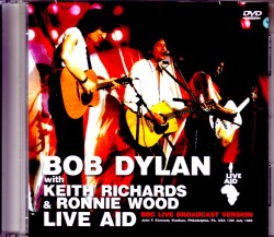 Bob Dylan,Keith Richards,Rinnie Wood ボブ・ディラン/PA,USA 1985 Broadcast Ver.