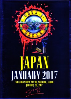 Guns N’ Roses ガンズ・アンド・ローゼス/Saitama,Japan 1.28.2017