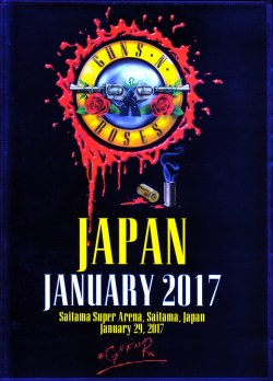 Guns N’ Roses ガンズ・アンド・ローゼス/Saitama,Japan 1.29.2017
