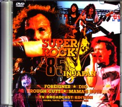Various Artists Dio,Foreigner,Rough Cutt/Tokyo,Japan 1985 TV Broadcast
