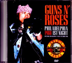 Guns N’ Roses ガンズ・アンド・ローゼス/PA,USA 1988