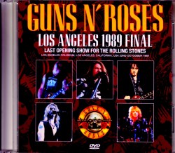 Guns N’ Roses ガンズ・アンド・ローゼス/CA,USA 10.22.1989
