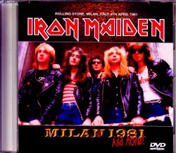Iron Maiden アイアン・メイデン/Italy 1981 and more