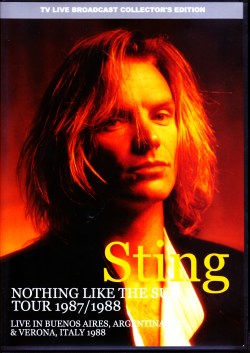 Sting スティング/Argentina 1987 & more