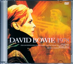 David Bowie デヴィッド・ボウイ/Texas,USA 1978 & more
