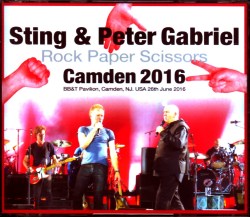 Sting,Peter Gabriel スティング ピータ－・ガブリエル/NJ,USA 2016