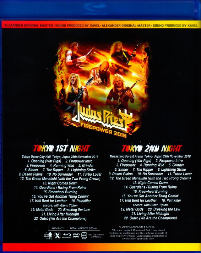 ジューダス・プリースト 直筆サイン入りCD　ファイアーパワー　Firepower ジューダス・プリースト(Judas Priest) ファイアーパワー(Fire
