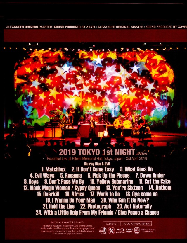 Ringo Starr and All Starr Band リンゴ・スター/Tokyo,Japan