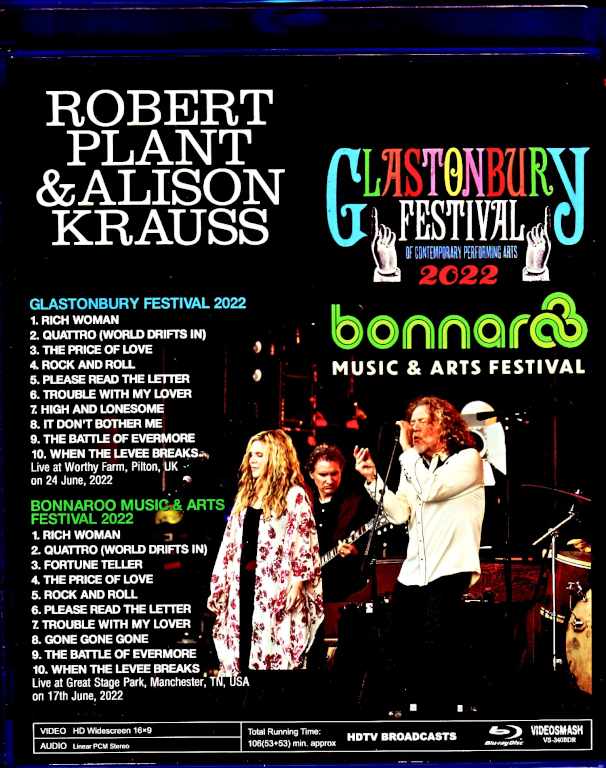 Robert Plant Alison Krauss ロバート・プラント アリソン・クラウス
