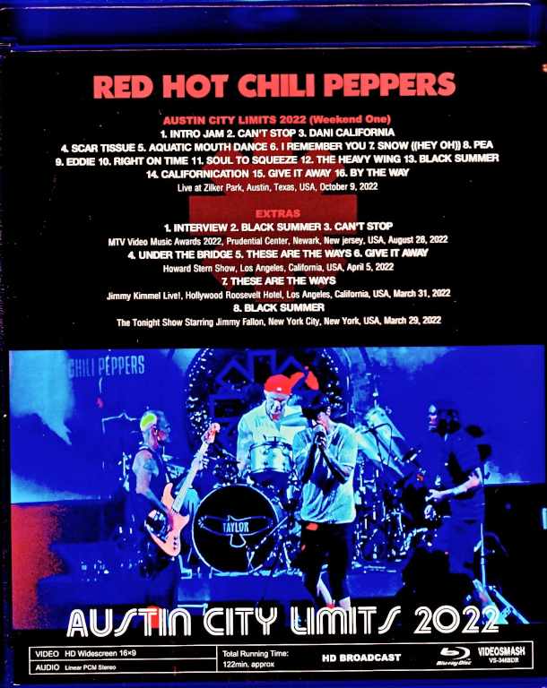 Red Hot Chili Peppers レッド・ホット・チリ・ペッパーズ/TX