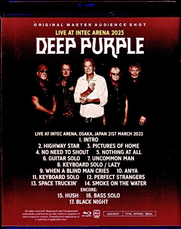 DEEP PURPLE パンフレット ディープパープル 3点セット DEEP PURPLE