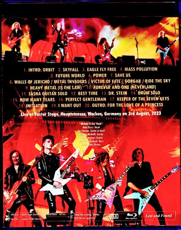 Helloween ハロウィン/Germany 2023 Complete Blu-Ray Version