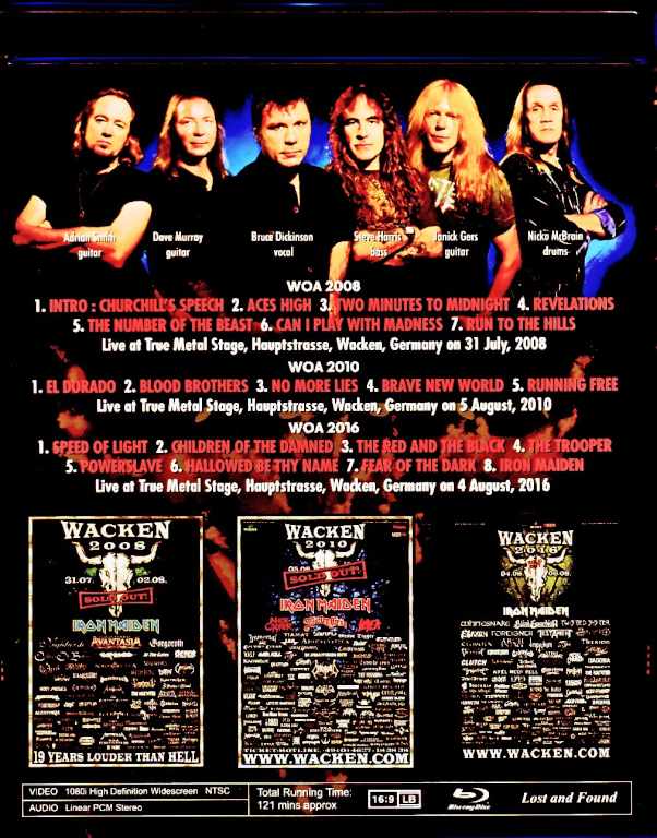 Iron Maiden アイアン・メイデン/Germany Wacken Open Air