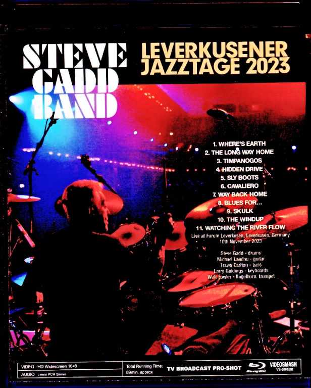 Steve Gadd Band スティーブ・ガッド/Germany 2023 Blu-Ray Version