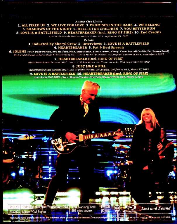 Pat Benatar Neil Giraldo パット・ベネター/TX,USA 2023 & more Blu