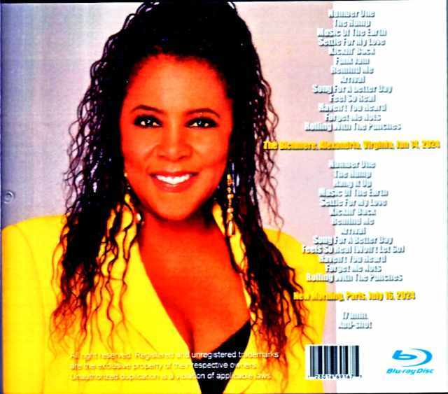 Patrice Rushen パトリース・ラッシェン/VA,USA 2024 & more Blu