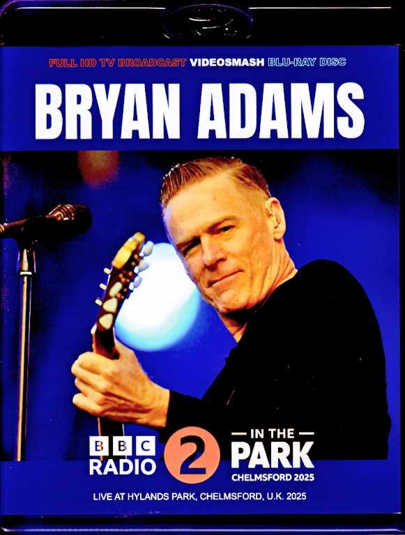 Bryan Adams ブライアン・アダムス/England,UK 2025 Multi-Cam Edition