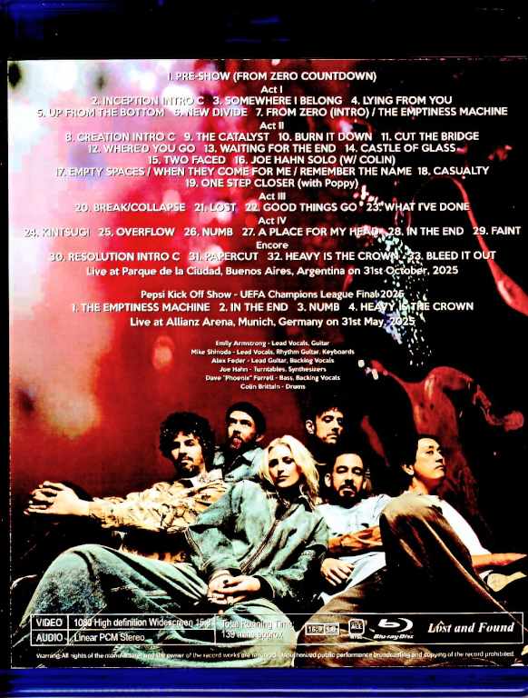 Linkin Park リンキン・パーク/Argentina 2025 Complete & more Multi