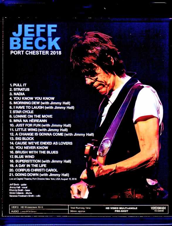 Jeff Beck ジェフ・ベック/NY,USA 08.15.2018 Complete Multi-Cam