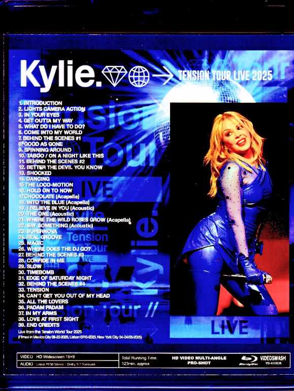 Kylie Minogue カイリー・ミノーグ/Tension World Tour Live