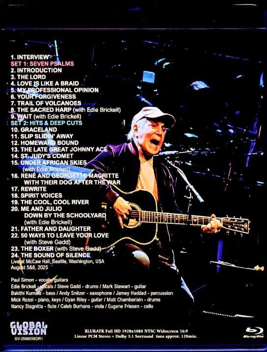 PAUL SIMON ポール・サイモンcomplete box(14album) Paul Simon ポール・サイモン/WA,USA 2025 Complete Pro-Shot Edition