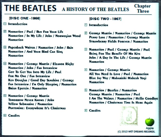 Beatles ビートルズ/History of Beatles Vol.3