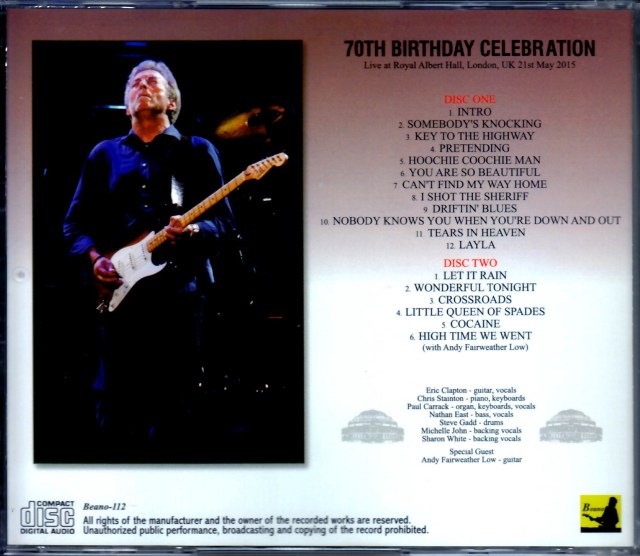 eric clapton 帆前掛け エプロン エリッククラプトン Eric Clapton エリッククラプトン 2025 武道館 帆前掛け｜Yahoo