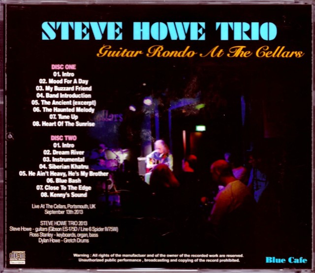 Steve Howe Trio スティーヴ・ハウ/UK 2013