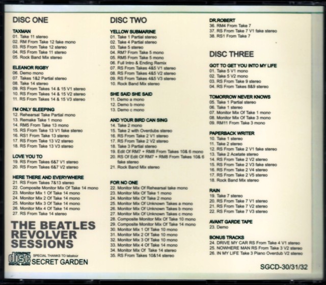 The Revolver sessions 写真集とCD／ビートルズ／限定box The Beatles - REVOLVER Sessions Unreleased Studio Recordings