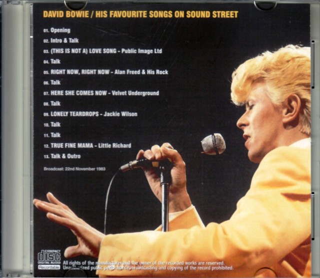 激レア 1986年製 David Bowie デビッドボウイ ヴィンテージ David Bowie デヴィッド・ボウイ/Kanagawa,Japan 1983 Original