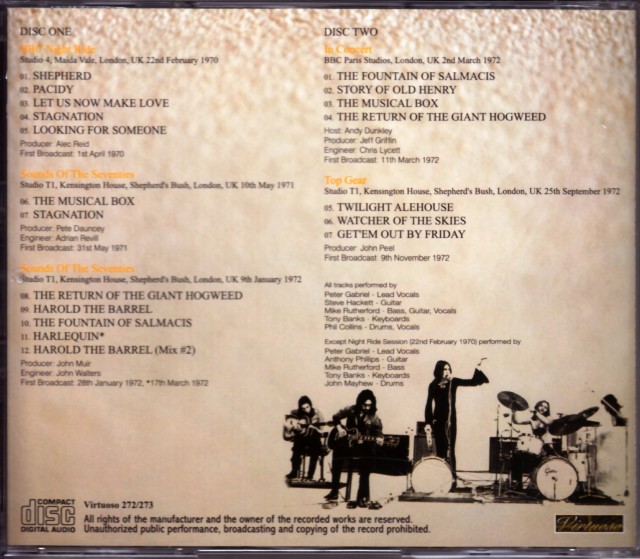 ジェネシス GENESIS BBC Broadcasts 5枚組CD 新品未開封 Genesis – BBC Broadcasts [輸入盤][限定盤][5CD][CD