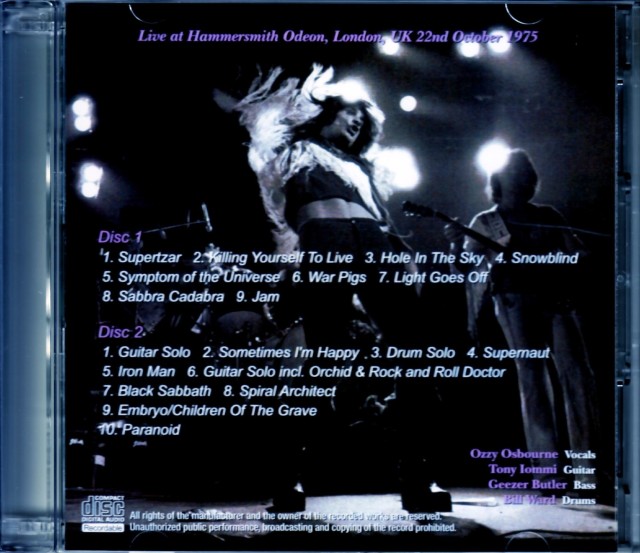 BLACK SABBATH ブラック サバス SFX7400 美盤 帯.ポスター Amazon.co.jp: Buy ART FOR LESS公式ライセンス ブラックサバス