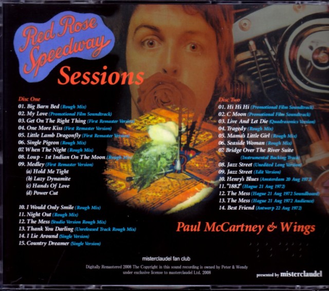Paul McCartney ポール・マッカートニー/Red Rose Speedway Studio
