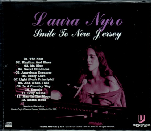 Laura Nyro ローラ・ニーロ/New Jersey,USA 1976
