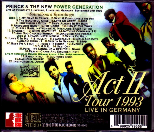 Prince プリンス/Germany 1993