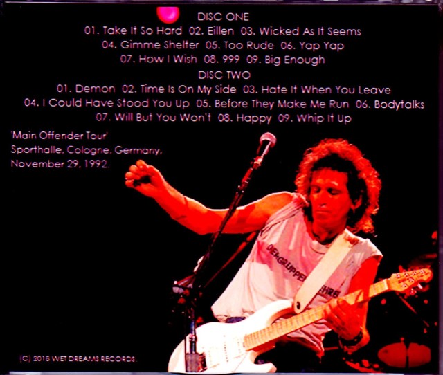 Keith Richards キース・リチャーズ/Germany 1992