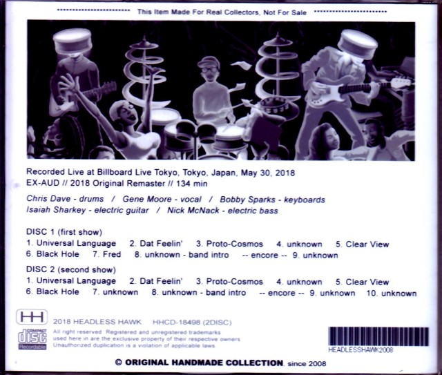 Chris Dave and the Drumhedz クリス・デイヴ/Tokyo,Japan 2018